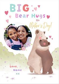 Tap to view Cinnamon Bear Mother's Day Hugs Photo Card