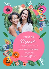 Tap to view Cancer Research UK Foster Mum Mother's Day Photo Card