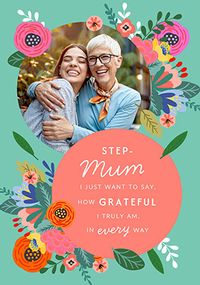 Tap to view Cancer Research UK Step-Mum Mother's Day Photo Card