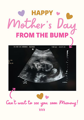 Happy Mother's Day from the Bump Photo Card