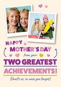 Tap to view Happy Mother's Day from your Greatest Achievements Photo Card