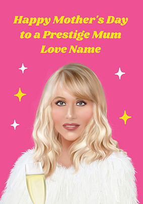 Prestige Mum Amandaland Spoof Mother's Day Card