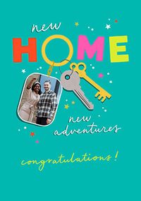 Tap to view New Home New Adventures Photo Upload Card