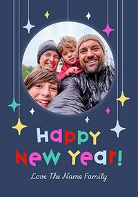 Tap to view Happy New Year From Our Family Photo Card