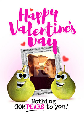 Nothing Compears Photo Valentine's Day Card