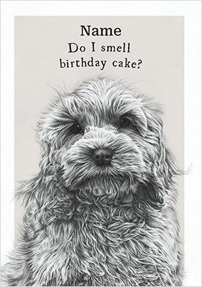 Do I Smell Cake? Birthday Card