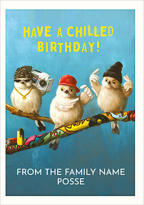 From The Family Posse Birthday Card