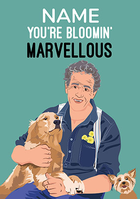 Bloomin Marvellous Birthday Card