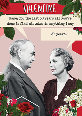Find Mistakes Valentine's Day Card