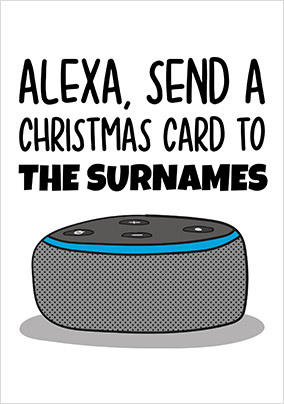 Send a Personalised Spoof Christmas Card