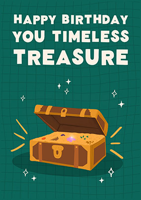 Timeless Treasure Birthday Card