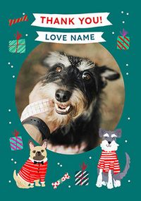 Tap to view Cute Xmas Thank You Card from the Dog