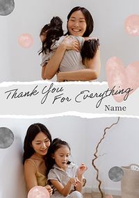 Tap to view Thank You for Everything 2 Photo Card