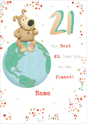 Boofle - The Best 21 Year Old Birthday Card