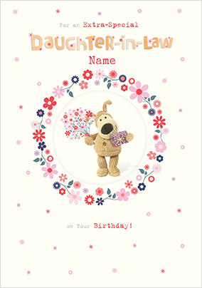 Boofle -  Daughter-In-Law Birthday Card