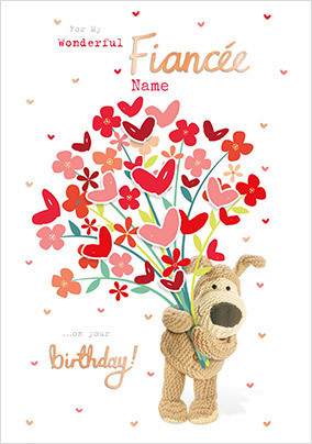 Boofle - Wonderful Fiancée Birthday card