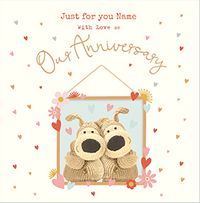 Tap to view Boofle - Our Anniversary Square Card