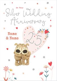Tap to view Boofle - Silver Wedding Anniversary Card