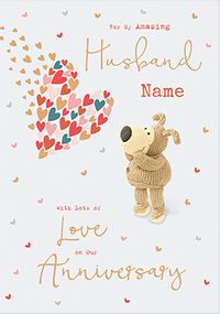 Tap to view Boofle - Amazing Husband Anniversary Card
