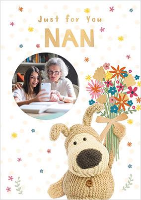 Boofle Nan Mother's Day Photo Card