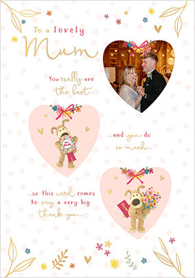 Boofle Mum Mother's Day Photo Card