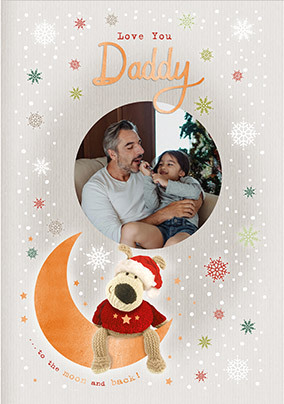 Boofle Daddy Christmas Photo Card