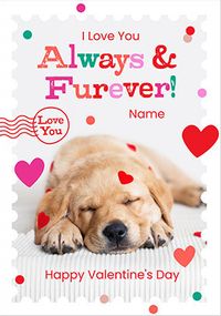 Tap to view Rachael Hale Always & furever Valentine's Day Card