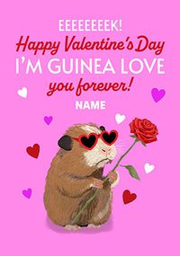 Tap to view Guinea Love You Forever Valentine's Day Card