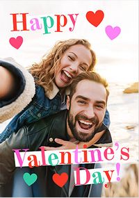 Tap to view Happy Valentine's Day Photo Upload Card