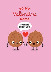 Tap to view I'm Nuts About You Valentine's Day Card