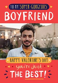 Tap to view Photo Upload Valentine's Day Card for Boyfriend