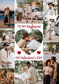 Tap to view Boyfriend 11 Photo Valentine's Day Card