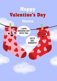 Tap to view Silly Socks Valentine's Day Card