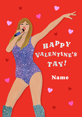 Taylor Swift Spoof Valentine's Day Card