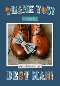 Tap to view Thank You Best Man Wedding Card