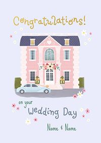 Tap to view On Your Wedding Day Congratulations Card