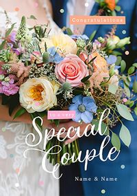 Tap to view Special Couple Wedding Congratulations Card