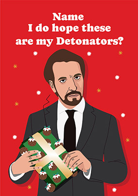 Detonators Die Hard Spoof Christmas Card