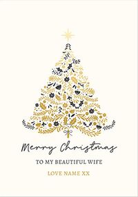 Tap to view Christmas Tree Card for Wife