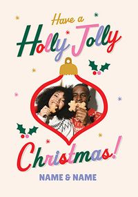 Tap to view Holly Jolly Christmas Photo Card