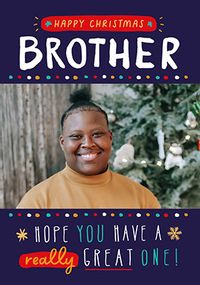 Tap to view Photo Christmas Card for Brother