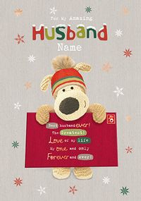 Tap to view Boofle Husband Christmas Card