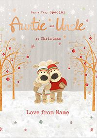 Tap to view Boofle Auntie & Uncle Christmas Card