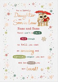 Tap to view Boofle Daughter And Son-In-Law Christmas Card