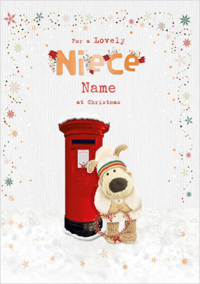 Boofle Niece Christmas Card