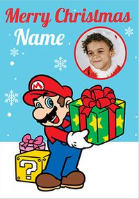 Tap to view Super Mario Christmas Photo Card