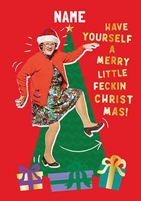 Tap to view Mrs Brown's Boys Merry Feckin Christmas Card