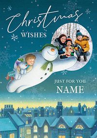 Tap to view The Snowman Just For You Christmas Photo Card