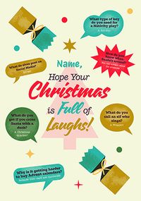 Tap to view Hope Your Christmas is Full of Laughs Card