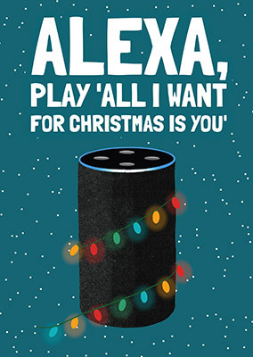 Play Music Spoof Christmas Card
